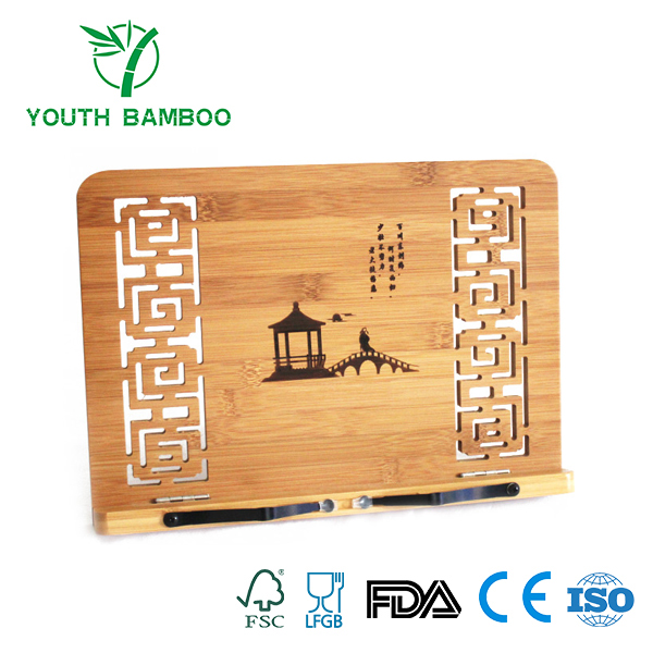 Bamboo Reading Frame Rest Holder 