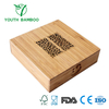Bamboo Gift Container Box Customized Design 