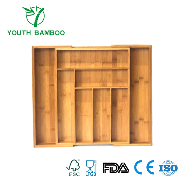 Large Size Bamboo Container Box