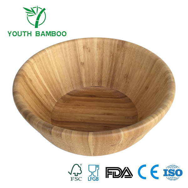 Large Size Bamboo Salad Bowl