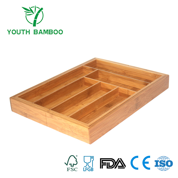 Knife and Fox Bamboo Container Box