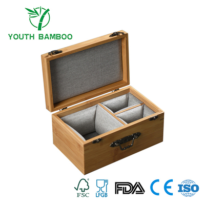 Bamboo Watch Box Organizer