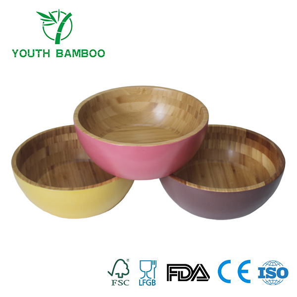 Bamboo Colourful Bowl