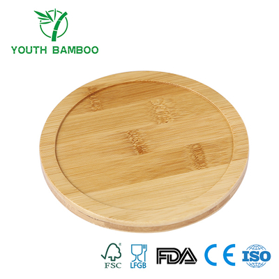 Bamboo Round Cup Lid