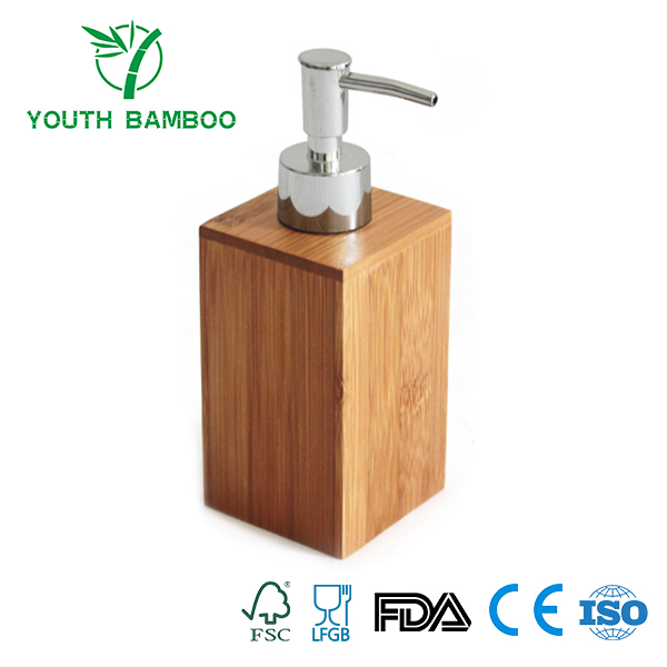 Bamboo Soap Dispenser 
