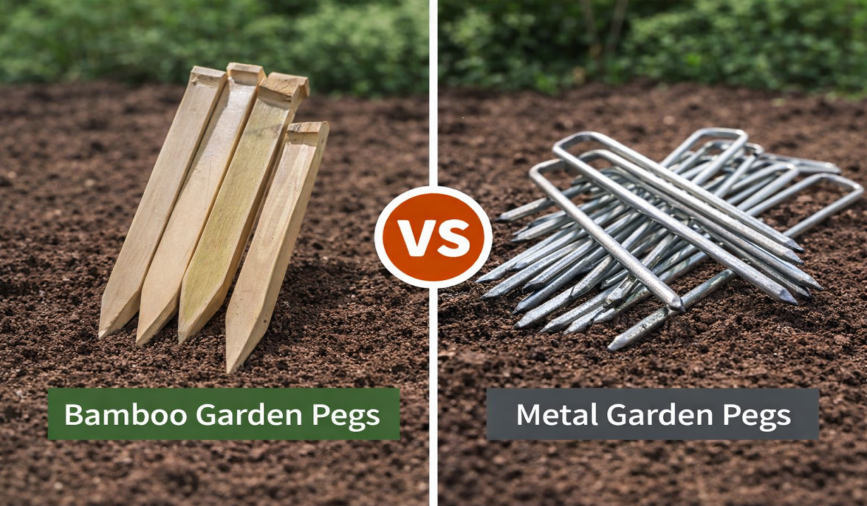 Bamboo Garden Pegs Vs. Metal Garden Pegs: A Smarter Choice for Modern Gardening