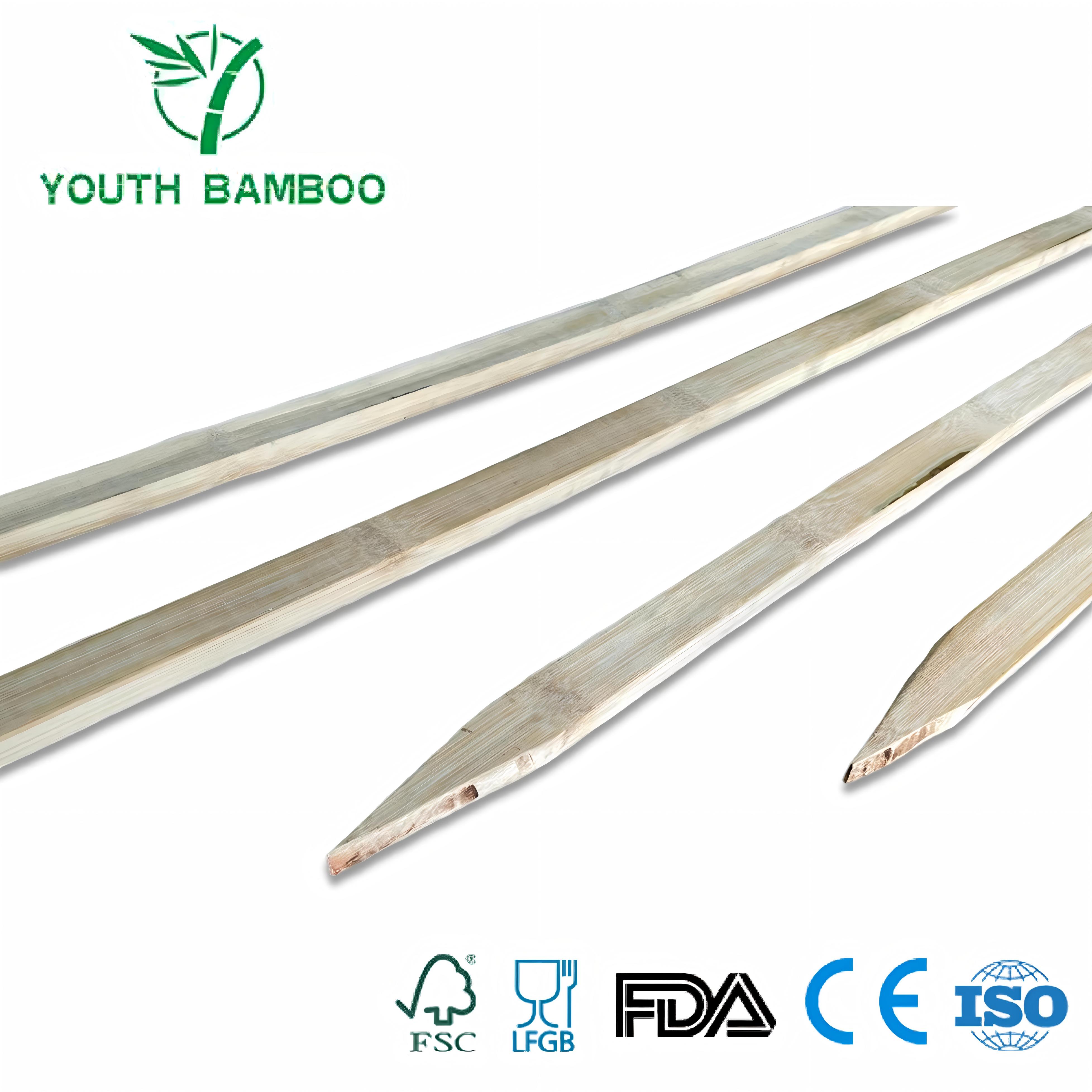 Natural Bamboo Stakes for Gardening